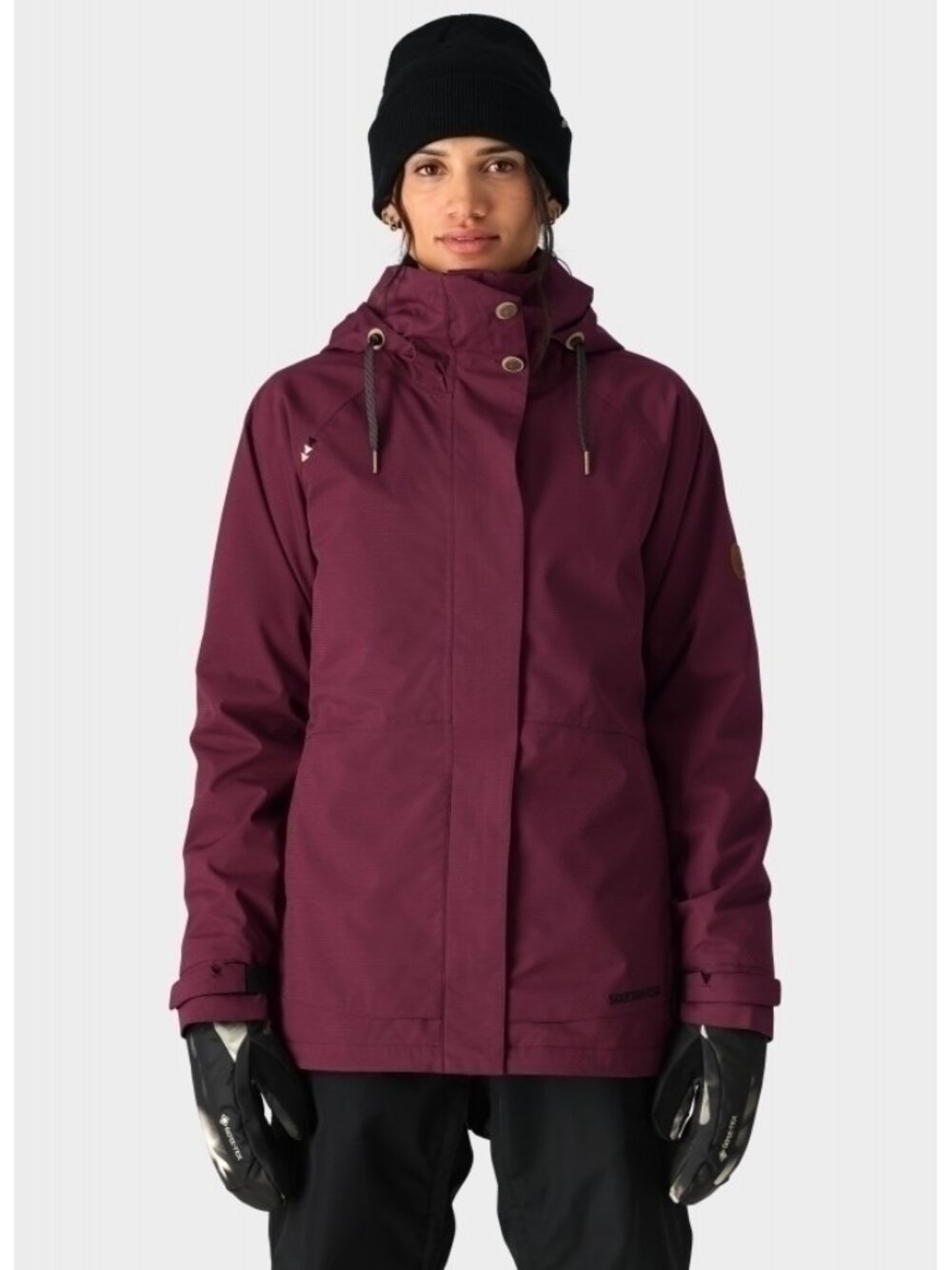 686 Women's Smarty 3-In-1 Spellbound Jacket Size L in Sassafras Geo Jacquard